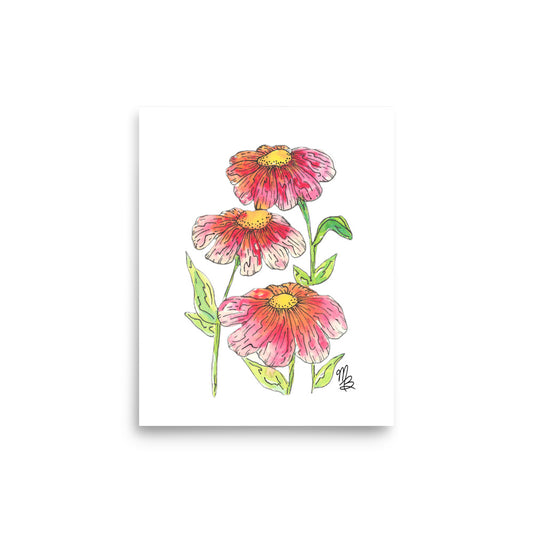 Pink Blooms - Fine Art Print